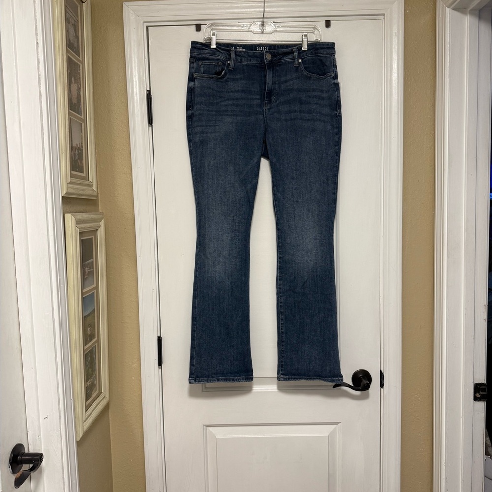 Ana sz 14 like new slim bootcut jeans.